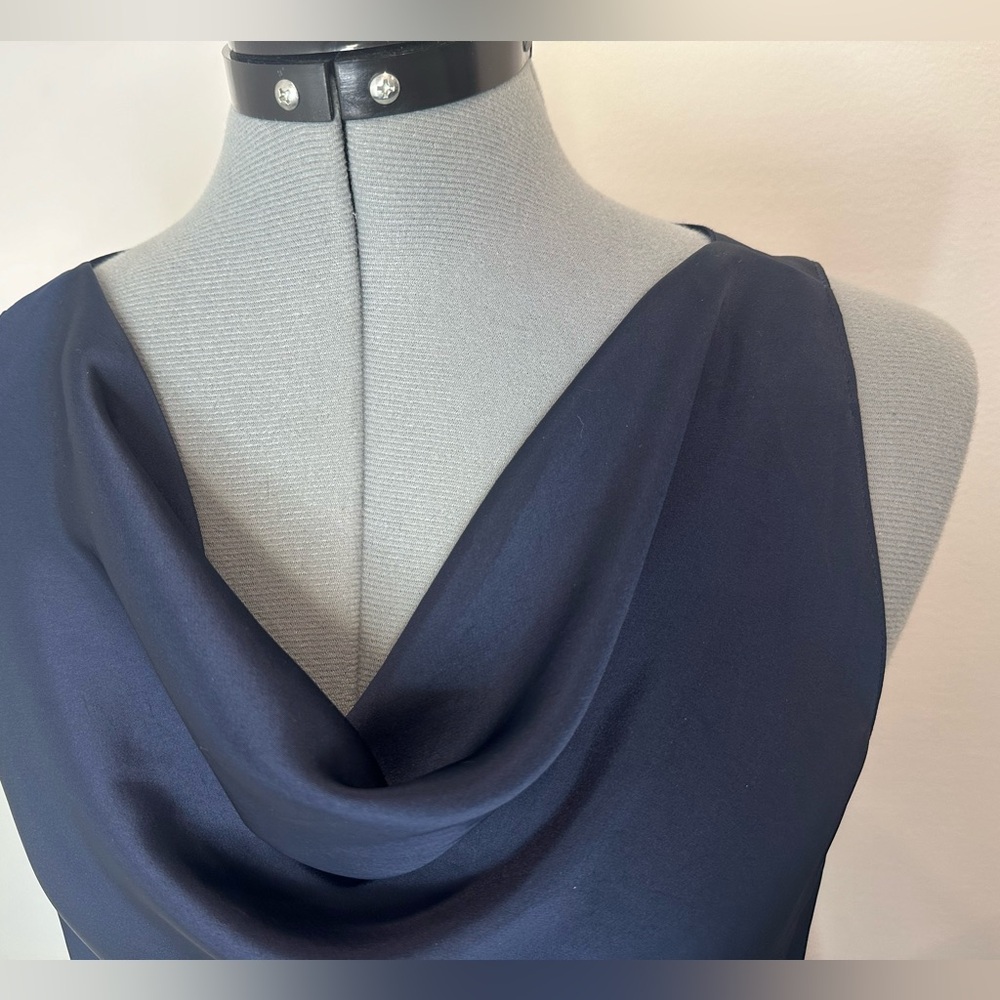 Hatch The Harlow Women's Navy Blue Sleeveless Maternity Evening Dress Size 2 - Picture 6 of 12